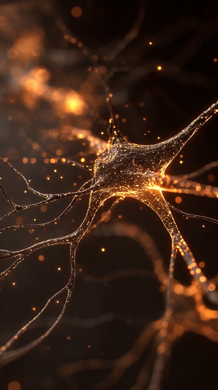 ai generated, neuron, synapse, brain, cell, microscopic, neural, network, science, medical, biology, neuroscience, connection, glow, abstract, research, anatomy, dendrite, axon, microscopy, organism, nervous, system, study